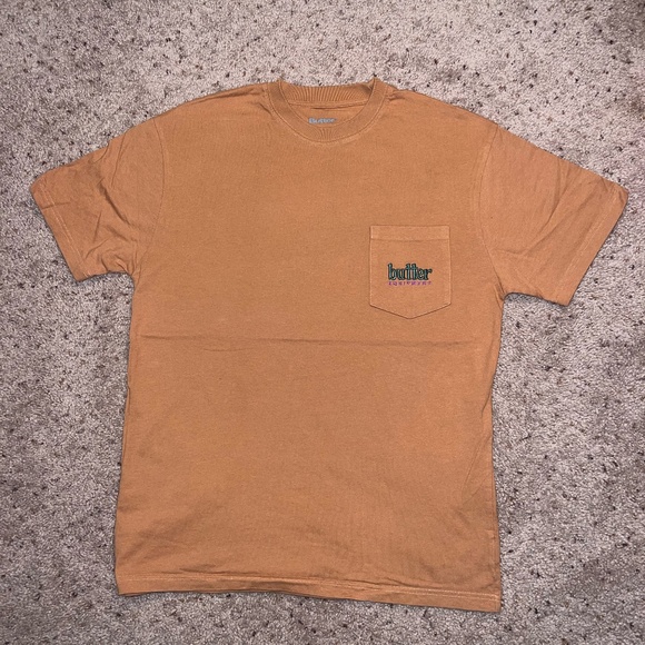 Butter Goods Organic Eco Pocket T-Shirt (Brown) - Picture 1 of 4